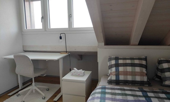 Spiez Villa | House 15 minutes to Interlaken I Sauna I Free Parking I Free Internet I Netflix