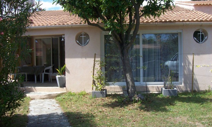 Bravone Villa | HOUSE FROM COURSE HOUSE GARDEN 500M2