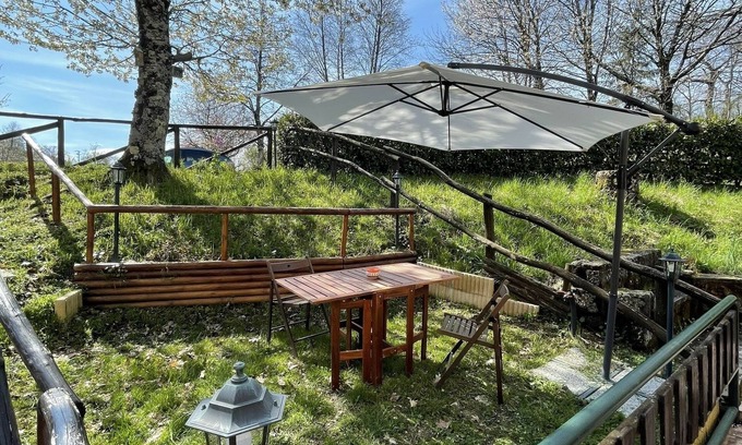 Doganaccia House | House in the green in Cutigliano