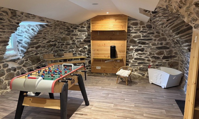 Aumessas House | House in the heart of the Cévennes Gardoises with playroom for children and adults