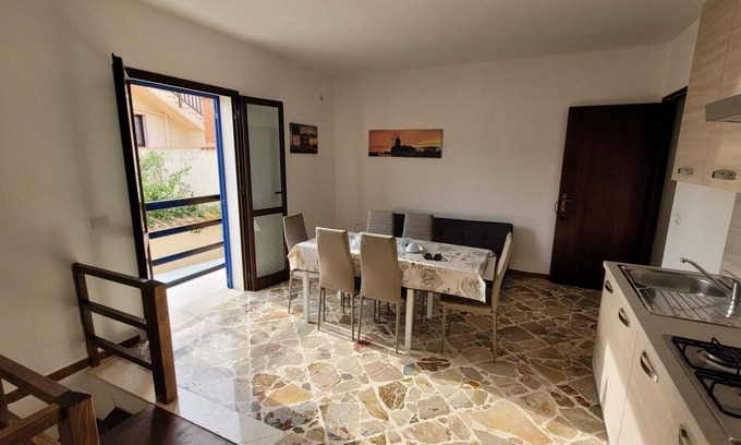 Tre Fontane House | House three fountains center a stone's throw from the sea