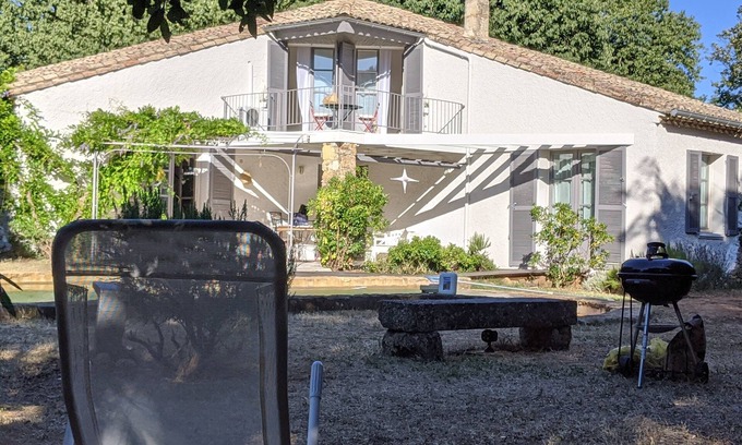 La Capelle-et-Masmolene Villa | House with garden and swimming pool. Near Uzès