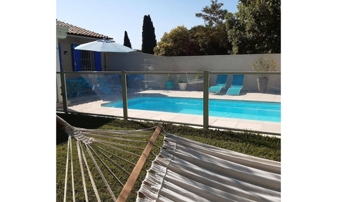 Les Pennes-Mirabeau House | House with pool 15min Aix/Marseille/Plage
