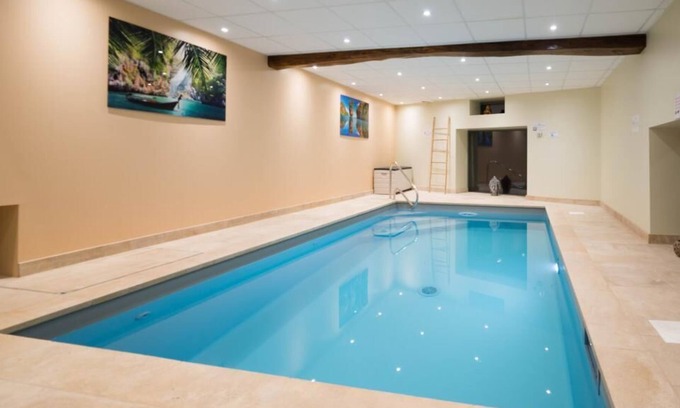 Lournand House | house with heated indoor pool and accessible 24 / 24H