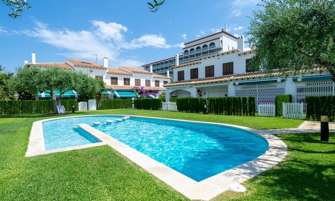 Sant Salvador Villa | House with pool and terrace 250m beach