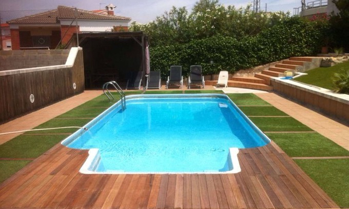 Calafell House | 🌴HOUSE WITH PRIVATE POOL AND GARDEN, BARBECUE AND INTERNET 🌊 🌿