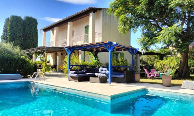 Villevieille House | House with swimming pool near Sommières