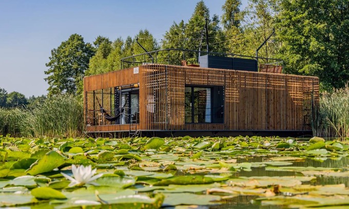 Zbaszyn Boat Rental | Houseboat ∙ 3 bedrooms ∙ 10 guests