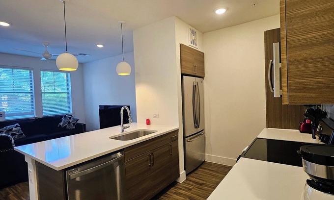 Montrose Apartment | Houston Downtown Cozy Luxury midtown apartment