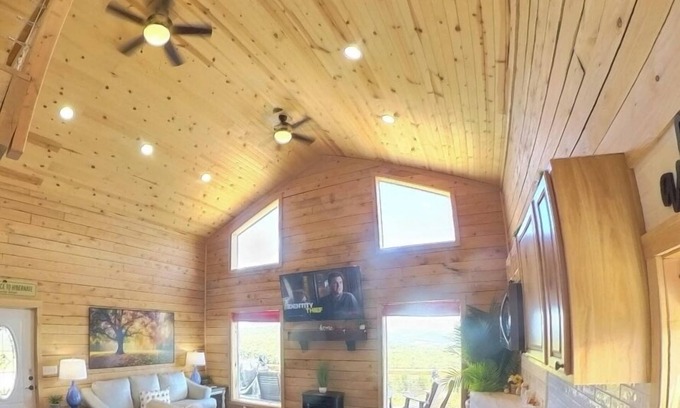 Cool Ridge House | HUGE VIEW ~ Private cabin by New River Gorge Park