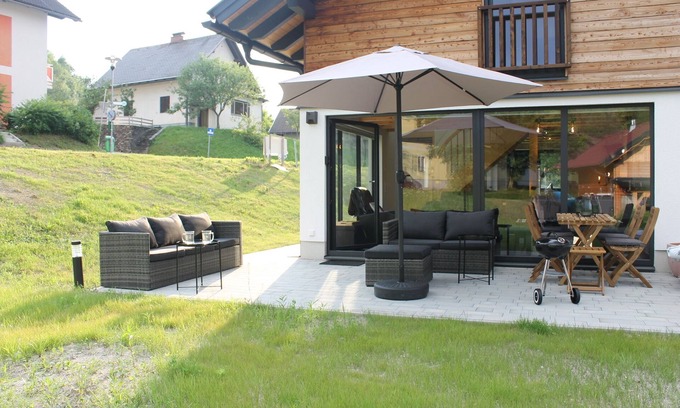 Arnoldstein Ski Chalet | Huis 3landenpunt AT-SLO-IT. Holiday in Austria, Slovenia and Italy at once.
