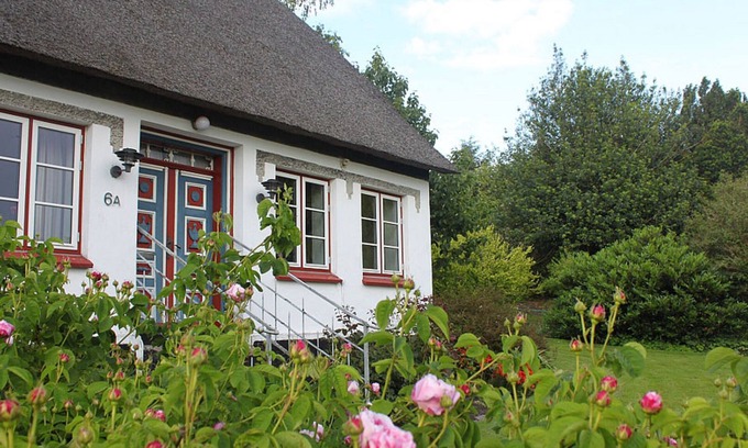 Nordborg House | Hus Gammeldags in a charming village location on Als, with four bedrooms and fireplace