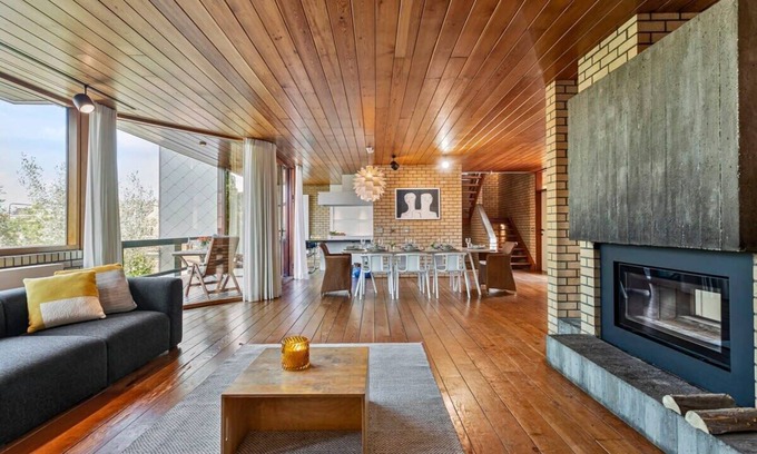 Stene House | Huswell - Modernist design house with garden near the beach