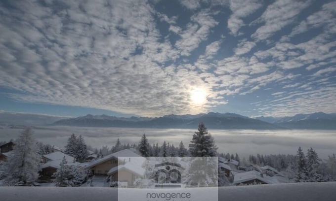 Anzere Ski Chalet | Ideally located in a quiet part of Anzère, this charming renovated flat offers breathtaking views of
