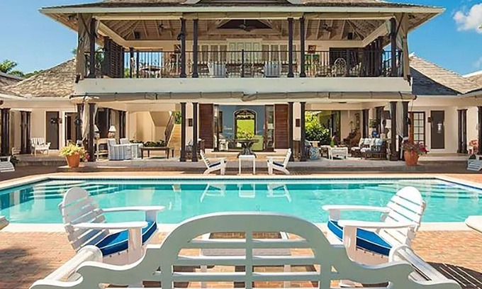 Tryall Villa | Impressive Villa, Extensive Gardens, Superb Verandas & Outdoor Areas Private Pool & Gym - Sea Views