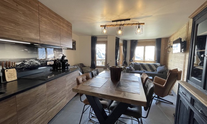 Avoriaz Apartment | IN AVORIAZ, COZY, CALM AND WARM N'EST