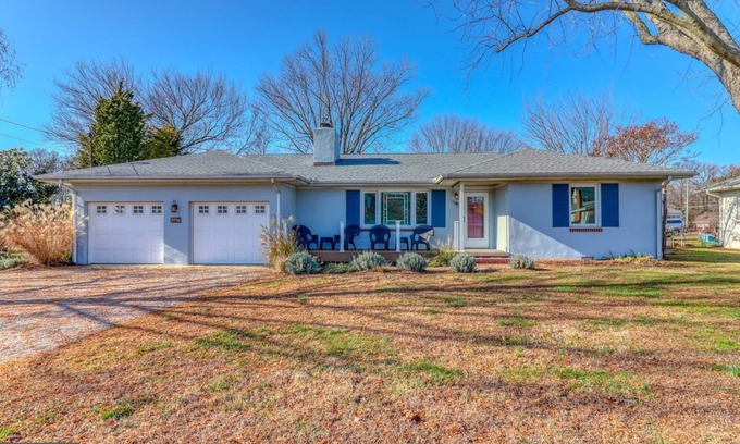 Rock Hall House | In Town, Rock Hall, Fenced-In Yard, 1 Block to Bay!