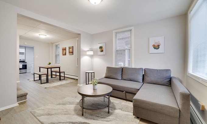 Wilkes-Barre Apartment | In Unit W&D Free Parking Fast Wifi 5 Min Downtown