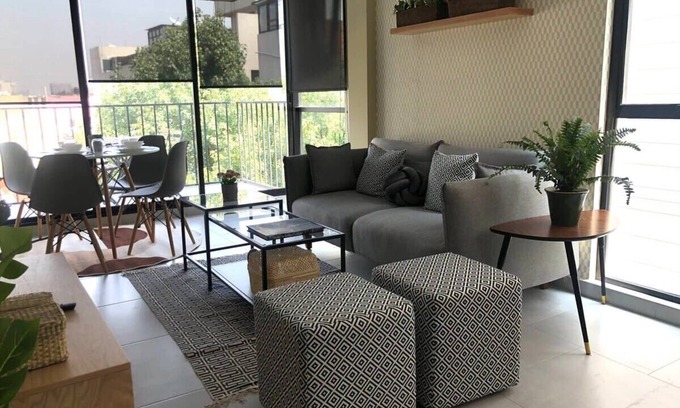 Escandon I Seccion Apartment | Increíble roof top gran vista a la condesa