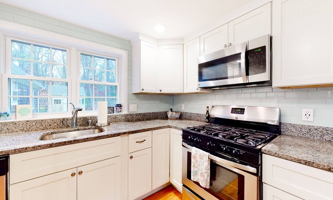 New Seabury House | Incredibly spacious home with games, bikes, kayaks, firepit & amazing yard