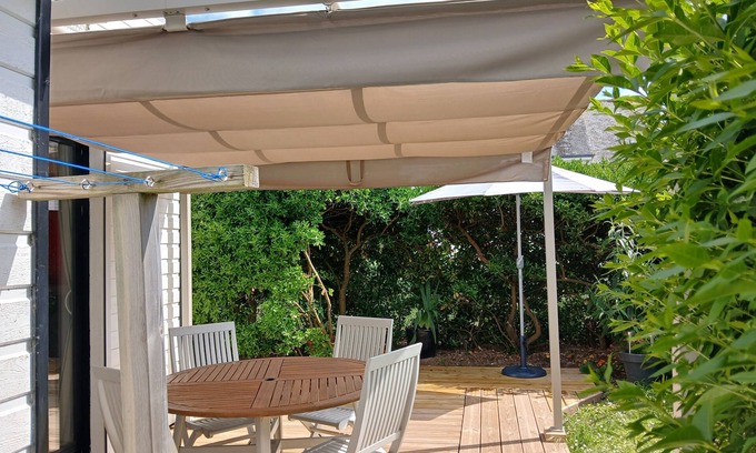 Erdeven House | 🏠 ind spacieuse , plages, proche d'ETEL 2 belles chambres vue mer étage