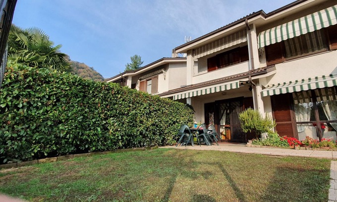 San Germano Chisone Villa | Independent apartment in terraced villa with garden.
