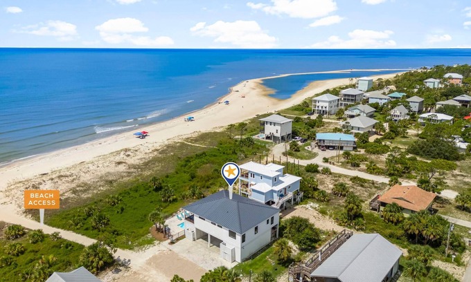 Indian Pass House | Indian Pass Beach House - Beachfront, Private Pool, Pet Friendly, Sleeps 12