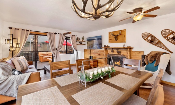 Fox Farm Cabin | Inn Between Pines Log Cabin Big Bear- Hot Tub- Games-