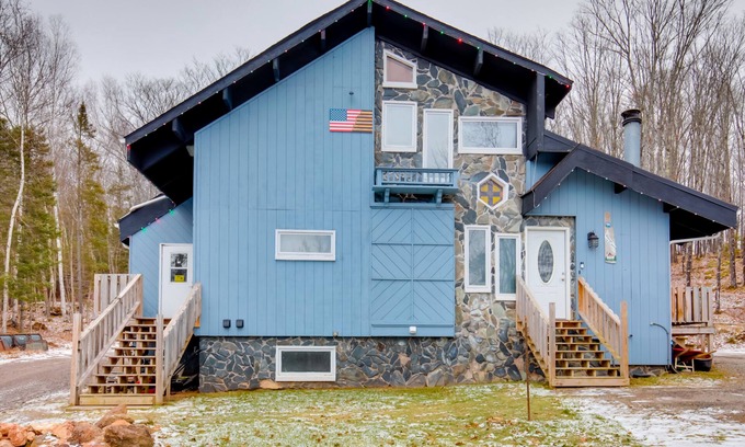 Stambaugh Condo | Iron River Condo w/Gas Grill Near Skiing + Hiking
