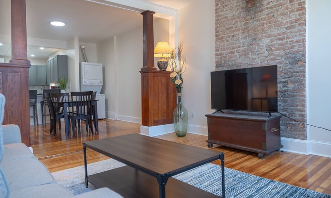 Troy Apartment | Ironworks Urban Retreat|Pet Friendly|RPI|Hospitals