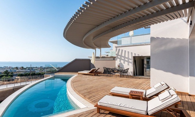 Anissaras House | ISholidays Bliss - 2 Bedrooms Sea View Villa with Private Pool