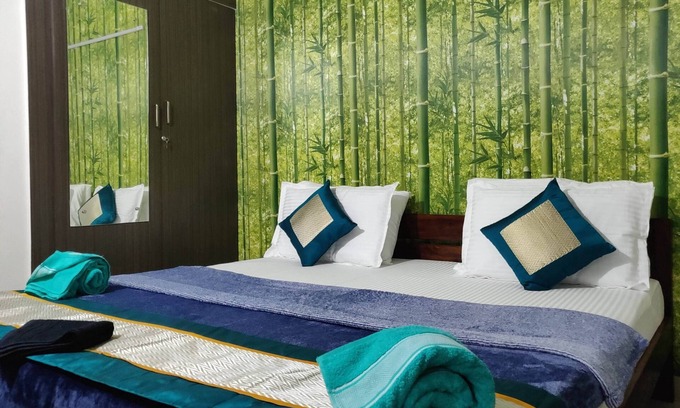 Karappakam Apartment | ♥IT Hub♥FAST WIFI♥OMR♥TV♥LakeView♥Cute♥Couple Friendly♥LongStays♥5☆ Condo֎۞۩ᴥ★