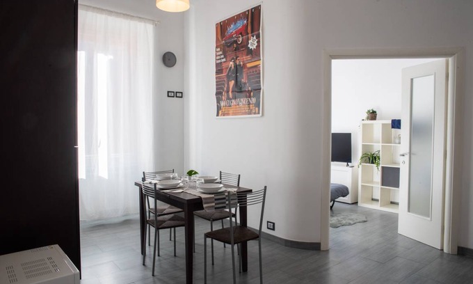 Rione XVIII Castro Pretorio Apartment | 75 m² Apartment ∙ 2 bedrooms ∙ 5 guests
