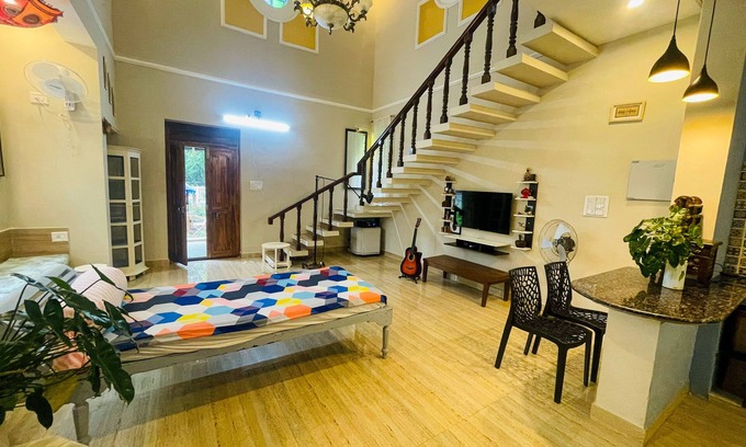 Auroville Villa | Italian vibe luxury villa with pool and garden