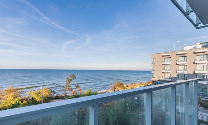 Mielno Apartment | Jantaris B36 | Studio with balcony