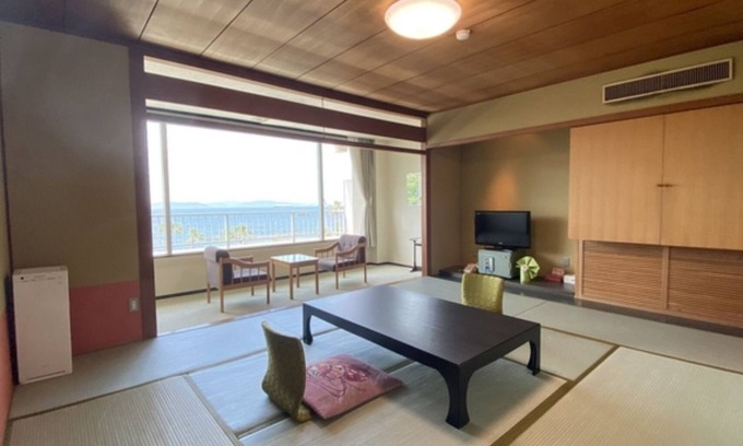 Nishiuracho Hotel | Japanesestyle room Ocean view Maximum 3 people | 1 night plan with breakfast /Gamagori Aichi