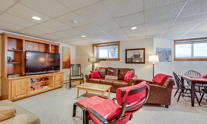 North Troy Condo | Jay Peak Resort Vacation Rental: Ski-In/Ski-Out!