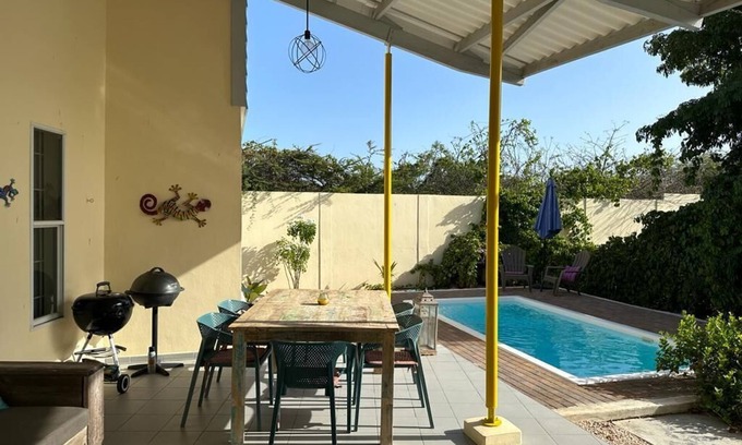 Sint Michiel Villa | JULIANADORP TROPICAL VILLAS - VILLA FLAMINGO