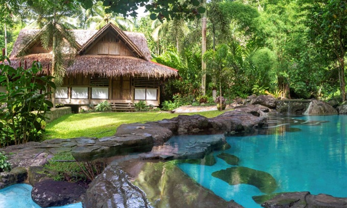 Valencia Villa | Jungle House: Riverside Retreat with natural pools