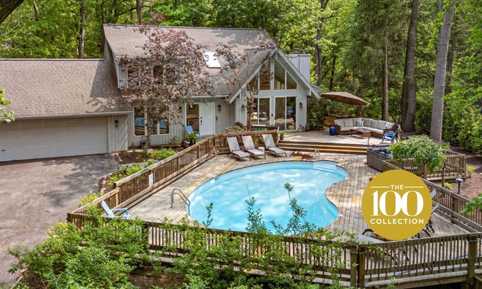 Michiana House | Juniper Presents: It's My Best Life- Pool, Hot Tub, Fire Pit + Walk to Beach