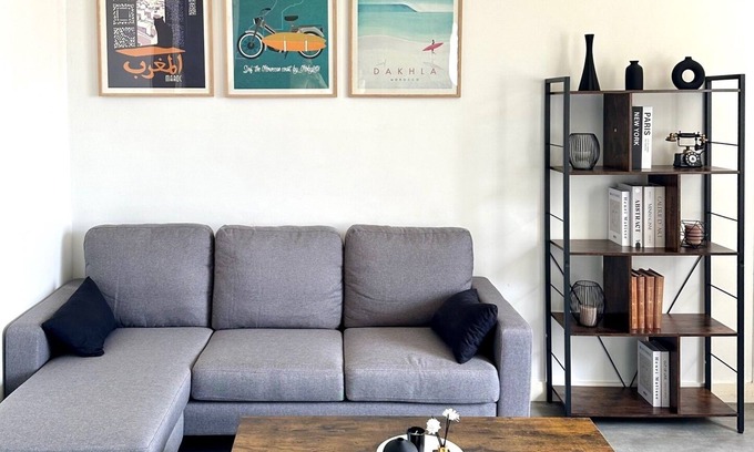 La Fayette-Eble Apartment | Just a stone's throw from downtown Angers! Bright, furnished 3-bedroom apartment