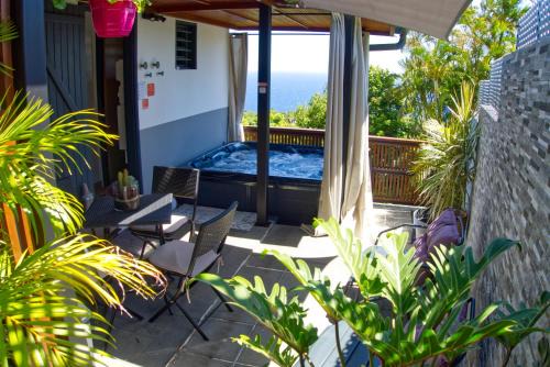 Saint-Joseph Villa | Ka Hema - Maison entière avec Jacuzzi et vue sur mer