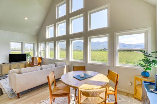 Creston House | Kalispell Mountain Getaway with Hot Tub and Fire Pit!