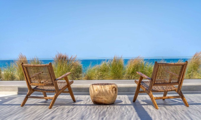 Kalyves Villa | Kaliva Residence, Luxe sea front villa-heated pool