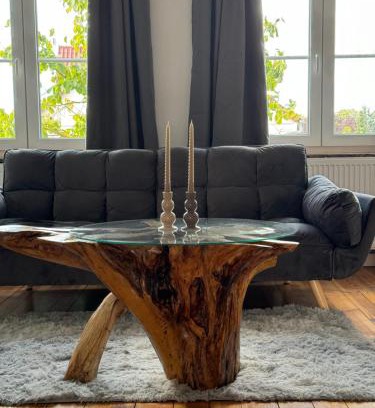 Trebbin Apartment | Kaminzimmer