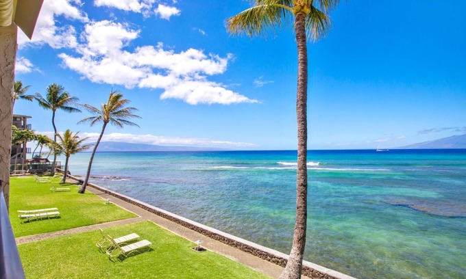 Honokowai Condo | KBM Resorts | FREE CAR | Lokelani | Oceanfront | 2-Bedroom Condo, Recently Remodeled, includes Beach Gear! LOK-B203