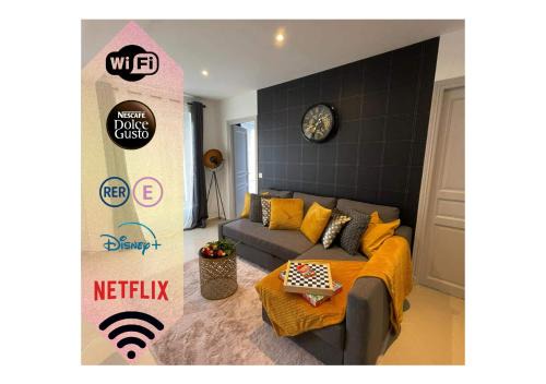 Le Raincy Apartment | KEYS&HOME L’escapade Parisienne - T2 Cosy & Confort