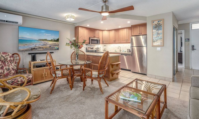 Wailea Condo | Kihei Kai Nani 238 - Garden View 1 Bedroom, Split AC, Steps to Kamaole II Beach!