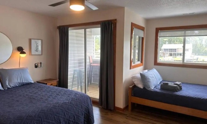 Coinjock House | Knot Three- Balcony View of ICW- Dog Friendly!