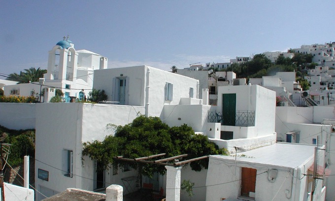 Skiros Apartment | Kochylia House 4 (sea blue) in a quiet central location
